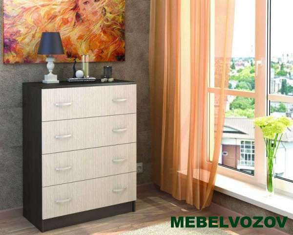 БАССА КМ 554 комод 4 ящика от магазина Мебельвозов в Нижнем Новгороде