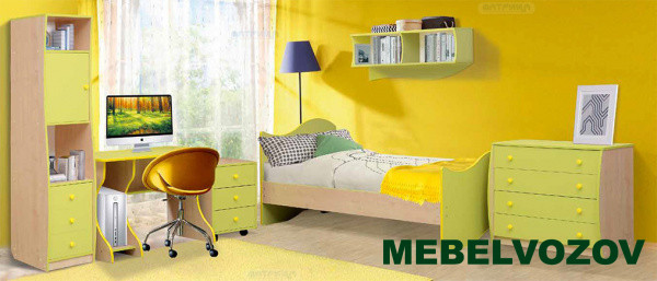 Набор модульной мебели для детской комнаты "Юниор-11.1"  - фото, картинки на сайте mebelvozov.ru в Нижнем Новгороде Набор модульной мебели для детской комнаты "Юниор-11.1"  детальное изображение от магазина mebelvozov.ru в Нижнем Новгороде