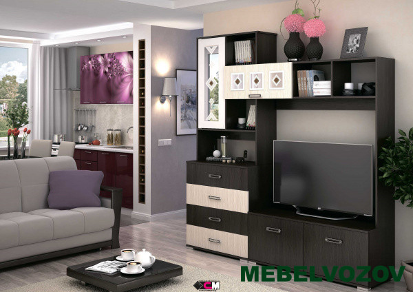 Центр секция ТВ 751 Яна - фото от Mebelvozov в Нижнем Новгороде Центр секция ТВ 751 Яна от Mebelvozov в Нижнем Новгороде
