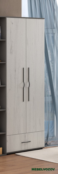 Шкаф двухдверный с ящиком Бастион от компании Мебельвозов в Нижнем Новгороде
