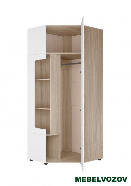 Шкаф угловой с открытыми полками Палермо-3 ШК-014 от компании Мебельвозов в Нижнем Новгороде