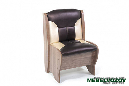 Скамья малая 550 Ясень шимо темный Лотос от магазина Мебельвозов в Нижнем Новгороде