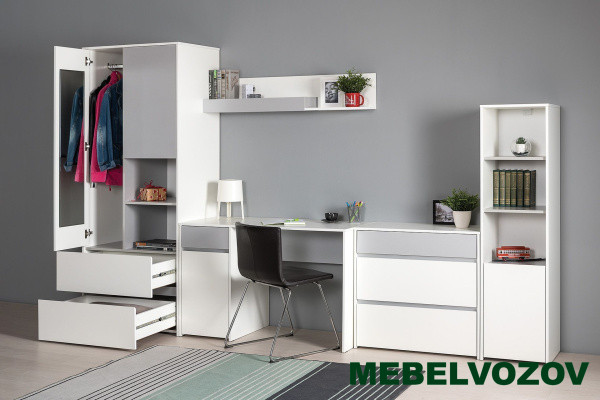 Молодежная комната Торонто. Комплект 2 - фото, картинки на сайте mebelvozov.ru в Нижнем Новгороде Молодежная комната Торонто. Комплект 2 детальное изображение от магазина mebelvozov.ru в Нижнем Новгороде