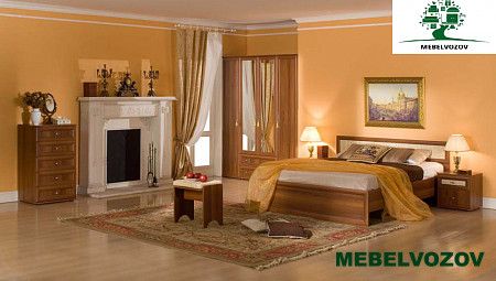 Тумба прикроватная 1 Милана (Орех) от магазина Мебельвозов в Нижнем Новгороде