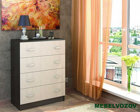 БАССА КМ 554 комод 4 ящика от магазина Мебельвозов в Нижнем Новгороде