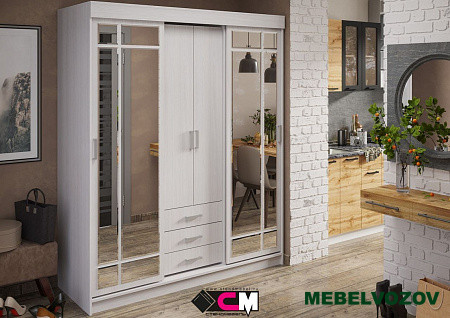 Шкаф купе ЛИДЕР 1К от компании Мебельвозов в Нижнем Новгороде