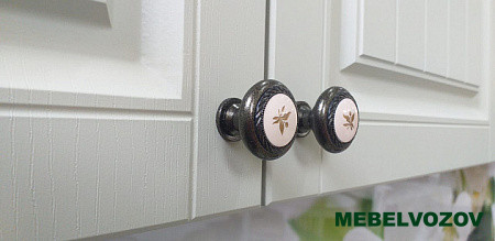 Кухонный гарнитур Хозяюшка 2,0м (белый/фисташка) от магазина Мебельвозов в Нижнем Новгороде