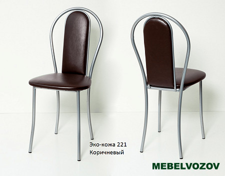 Стул для кухни Венский М металлик от магазина Мебельвозов в Нижнем Новгороде