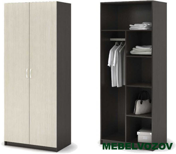 БАССА ШК 556 шкаф с перегородкой от компании Мебельвозов в Нижнем Новгороде