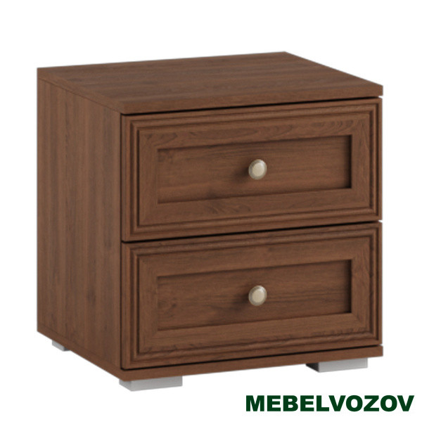 Тумба прикроватная РТ-20 Ричард (орех донской) от магазина Мебельвозов в Нижнем Новгороде