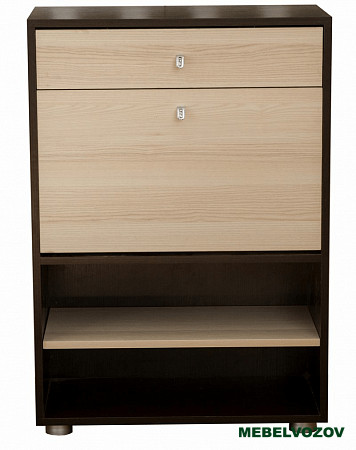 Модульная прихожая "Мини-Лайт" (венге/ясень) вариант 7 от магазина Мебельвозов в Нижнем Новгороде