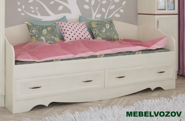 Кровать-тахта Латте 74-01 детальное изображение от магазина mebelvozov.ru в Нижнем Новгороде