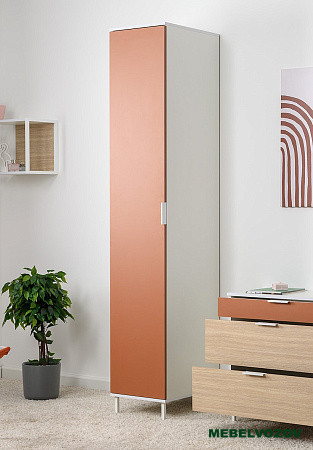 Марвэл Шкаф-пенал 16.316.01 (Белый PE шагрень) от компании Мебельвозов в Нижнем Новгороде