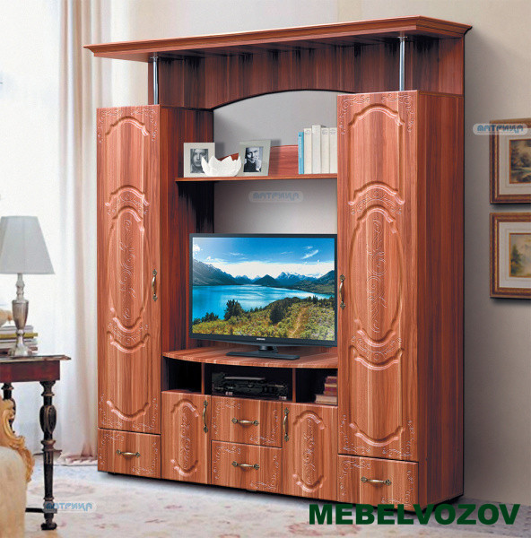 Гостиная Грация 8.3 МДФ глянец от интернет магазина Mebelvozov в Нижнем Новгороде