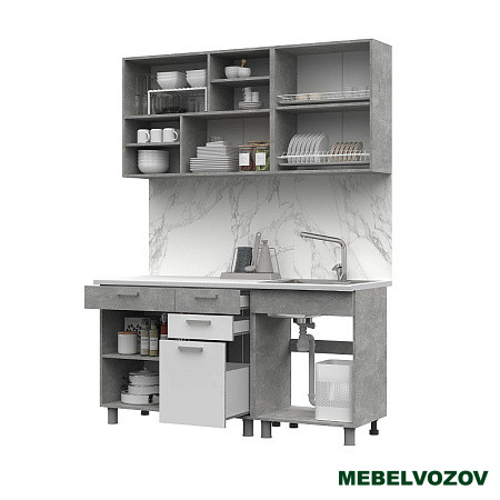 ДЕНВЕР кухонный гарнитур 1.6 от магазина Мебельвозов в Нижнем Новгороде