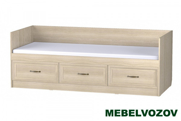 Кровать с тремя ящиками Гармония детальное изображение от магазина mebelvozov.ru в Нижнем Новгороде