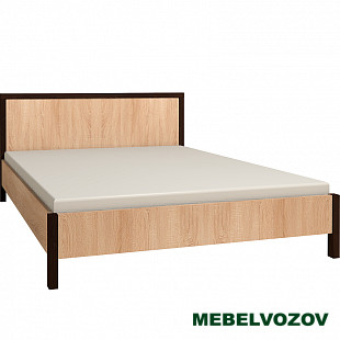 Кровать односпальная Bauhaus 4 1200 (без основания, без матраса) от магазина Мебельвозов в Нижнем Новгороде