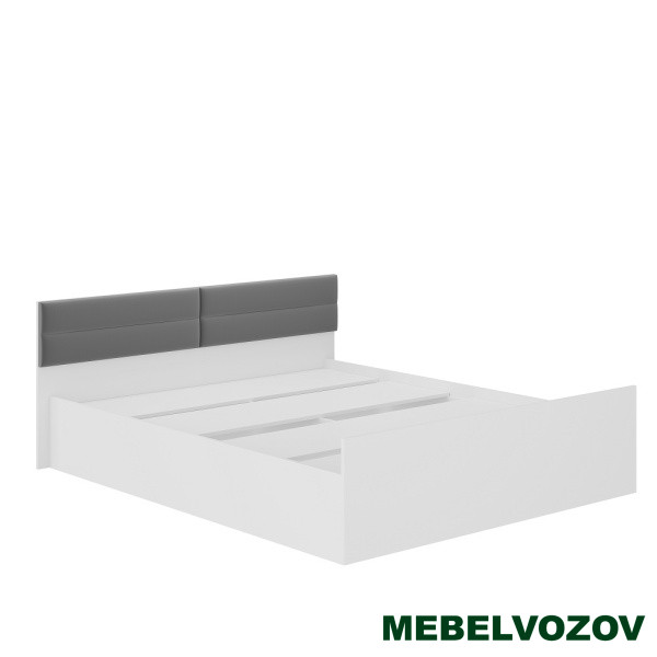 Кровать с настилом ЛДСП Фьюжн КР-18 160х200 от магазина Мебельвозов в Нижнем Новгороде