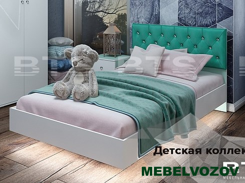 Кровать Тиффани КР-09 детальное изображение от магазина mebelvozov.ru в Нижнем Новгороде