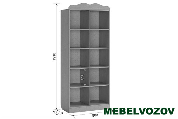 Стеллаж в детскую Амели от Mebelvozov в Нижнем Новгороде