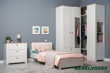 Модульная детская Джастин. Комплект 3 детальное изображение от магазина mebelvozov.ru в Нижнем Новгороде