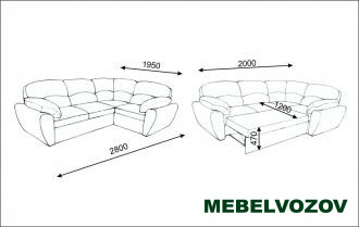 Угловой диван Марк-6 от магазина Мебельвозов в Нижнем Новгороде