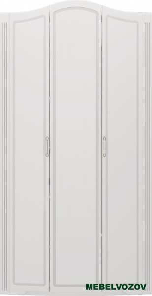 Шкаф распашной 09 Виктория 3-х дверный (без зеркала) от компании Мебельвозов в Нижнем Новгороде