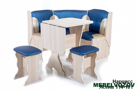 Кухонный уголок Нарцисс Ясень/114-101 от магазина Мебельвозов в Нижнем Новгороде