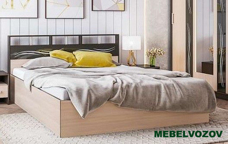 Кровать (1,4м) Эрика с ортопедическим основанием от магазина Мебельвозов в Нижнем Новгороде