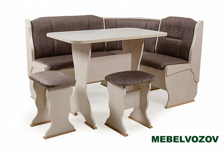 Кухонный уголок Орхидея Флок  от магазина Мебельвозов в Нижнем Новгороде