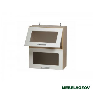 Шкаф-витрина навесной 600/2В Модерн фото от Мебельвозов в Нижнем Новгороде