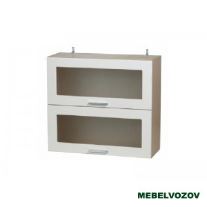 Шкаф-витрина навесной 800/2В Модерн фото от Мебельвозов в Нижнем Новгороде