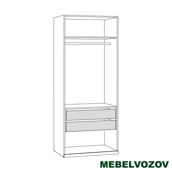 Амьен Шкаф-витрина 16.395 от компании Мебельвозов в Нижнем Новгороде