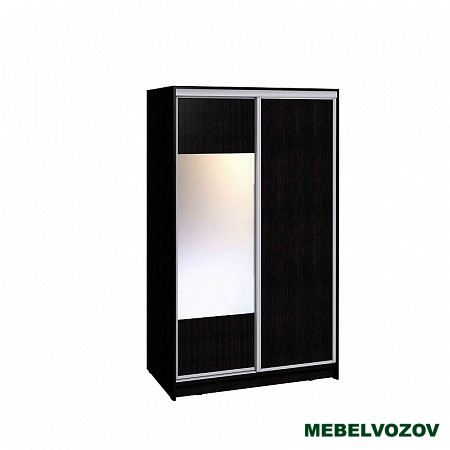 Шкаф-купе 3 Simple без карниза (Венге) от компании Мебельвозов в Нижнем Новгороде