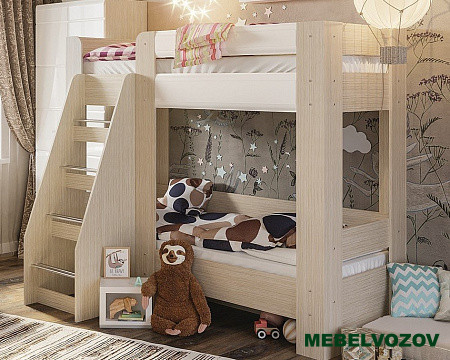 Кровать двухъярусная Симба детальное изображение от магазина mebelvozov.ru в Нижнем Новгороде