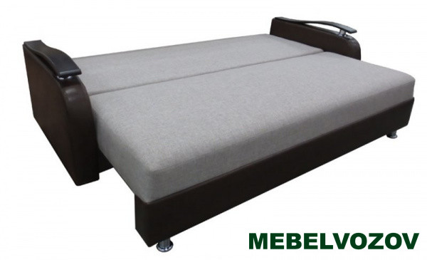 Диван еврокнижка Канзас плюс с подлокотниками от магазина Мебельвозов в Нижнем Новгороде