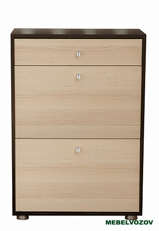 Обувница "Мини-Лайт" МЛ-7 (венге/ясень) от магазина Мебельвозов в Нижнем Новгороде