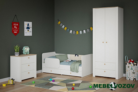 Модульная детская Джастин. Комплект 1 детальное изображение от магазина mebelvozov.ru в Нижнем Новгороде
