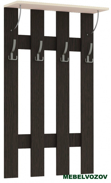 Вешалка в прихожую ЯПВ-1 Ямайка (Венге/Дуб Молочный) от магазина Мебельвозов в Нижнем Новгороде
