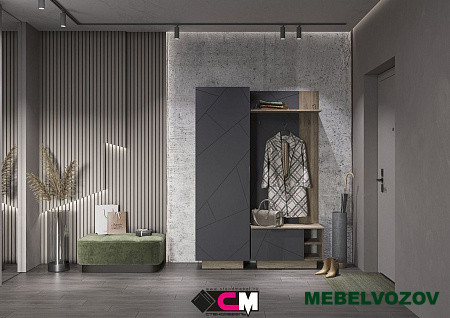 Модульная прихожая Даллас. Комплект 1 от магазина Мебельвозов в Нижнем Новгороде