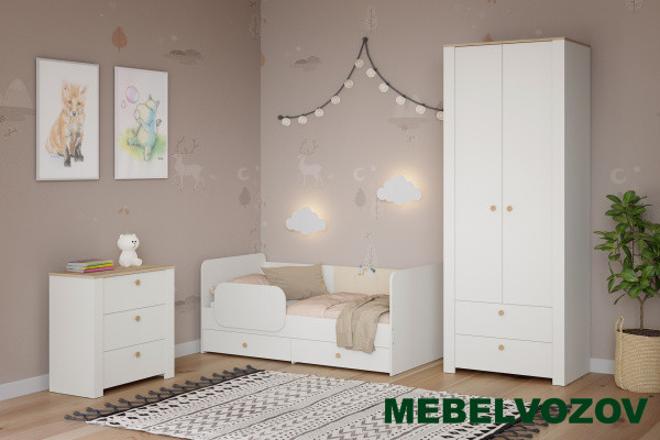 Модульная детская Джастин. Комплект 1 - фото, картинки на сайте mebelvozov.ru в Нижнем Новгороде Модульная детская Джастин. Комплект 1 детальное изображение от магазина mebelvozov.ru в Нижнем Новгороде