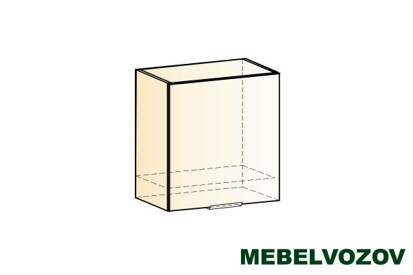 Стоун шкаф навесной под вытяжку L600 H566 1 дв.гл. фото от Мебельвозов в Нижнем Новгороде