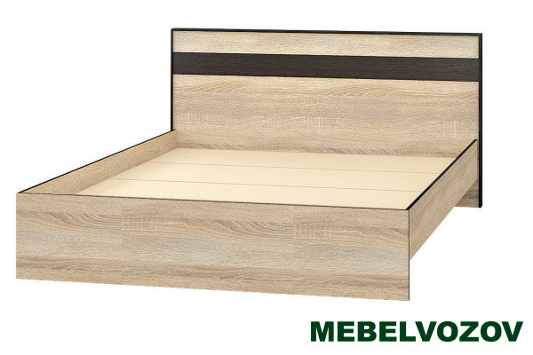 фото Кровать 1,6 без матраса Лирика от магазина Мебельвозов в Нижнем Новгороде Кровать 1,6 без матраса Лирика от магазина Мебельвозов в Нижнем Новгороде
