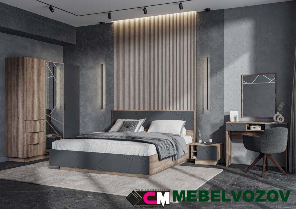 Модульная спальня Даллас от магазина Мебельвозов в Нижнем Новгороде