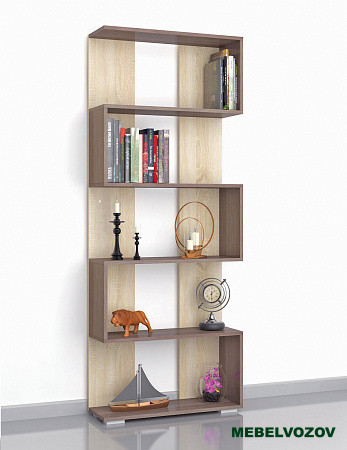 Стеллаж Ромео-1 (Ясень Шимо/Дуб Сонома) от Mebelvozov в Нижнем Новгороде