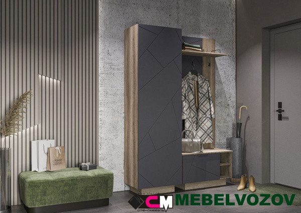 Модульная прихожая Даллас. Комплект 1 от магазина Мебельвозов в Нижнем Новгороде