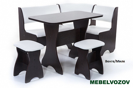 Кухонный Уголок Тюльпан Венге/Крем  от магазина Мебельвозов в Нижнем Новгороде