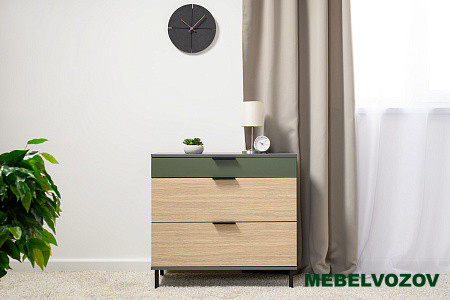 Марвэл Комод 16.234.03 (Темно - серый U2601) от магазина Мебельвозов в Нижнем Новгороде