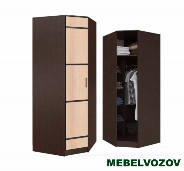 Шкаф угловой "Гостиная Сакура" от компании Мебельвозов в Нижнем Новгороде