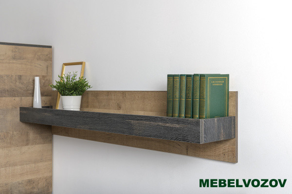 Полка навесная Трувор 15.60 фото от Мебельвозов в Нижнем Новгороде